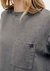 Camiseta Feminina Box Estonada Pocket - loja online