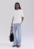 Calça De Sarja Feminina Wide Leg Listrada H9PG - comprar online