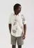 Camisa Manga Curta Estampada Em Linho KGKK - comprar online