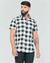 Camisa Xadrez Manga Curta na internet