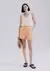 Shorts Feminino Em Viscolinho Com Pregas HBW6 - comprar online