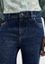 Calça Jeans Feminina Pantalona Cintura Alta Com elastano na internet