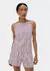 Regata Feminina Estampada Halter Neck - comprar online