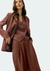 Calça feminina cintura alta em alfaiataria - comprar online