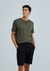 Bermuda básica masculina chino em linho