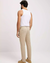 Calça Chino Slim Em Sarja Com Elastano - comprar online