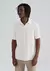 Camisa Masculina Manga Curta Slim Com Linho