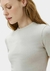 Blusa Feminina Cropped Manga Curta Com Elastano 4H1A - Sr. Aba | Loja de Roupa Masculina: Polo, Camisas, Básicas, e mais.