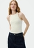 Regata Feminina Halter Neck Com Bordado 4AP7
