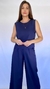 Conjunto Crepe Alfaiataria Azul Marinho