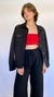 Jaqueta Jeans Boyfriend Pigmentada Leão - loja online