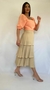 Saia Midi 3 Marias Areia - comprar online