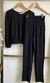 Conjuntinho Malha Comfy Preto - LE PORTER