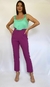 Calça Feminina Alfaiataria Roxa - comprar online