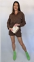 Shorts Couro Ecológico