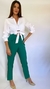 Calça Feminina Alfaiataria Verde