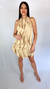 Vestido Curto Babado Frontal - LE PORTER
