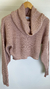 Tricot Cropped Gola Boba - comprar online