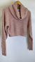 Tricot Cropped Gola Boba - LE PORTER