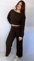Conjunto Tricô Mousse