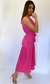 Vestido Feminino Regata Corpo Comprido Pink na internet