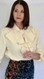 Camisa Alfaiataria Babado Frontal - LE PORTER