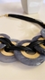 Colar Argolas Resinadas - LE PORTER