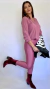 Blusa Recorte Frontal Rose