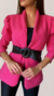 Blazer Manga Bufante Pink - comprar online