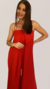 Macacão Pantalona Alças Finas Vermelho na internet