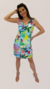 Vestido Moni Estampado Reto - LE PORTER
