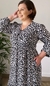 Vestido Longo Botões Frontais - LE PORTER