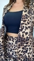 Blazer Neoprene Animal Print - LE PORTER