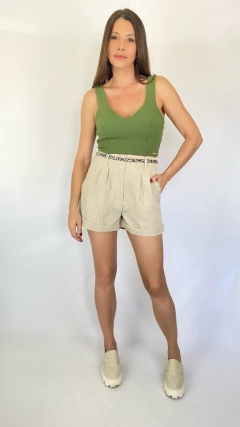 Shorts Alfaiataria Viscolinho