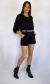 Blusa Cropped Moletinho