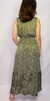 Vestido Crepe Longo Lastex Verde na internet