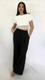 Cropped Barrado Renda - comprar online