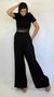 Cropped Barrado Renda