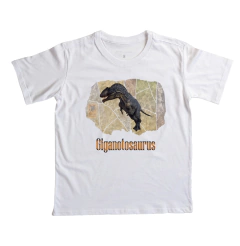 Camiseta infantil Giganotosaurus - comprar online