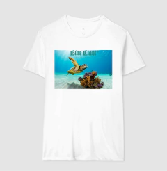 Camiseta Masculina e Feminina Tartaruga Marinha - comprar online