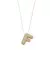 Colar Letra Puffer Cravejada - Sob Encomenda - comprar online