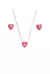 Conjunto de Coração Pedra Fusion - comprar online