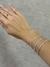 Pulseira com Corrente Pipoca Diamantada - comprar online