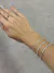 Pulseira com Corrente Pipoca Diamantada - comprar online