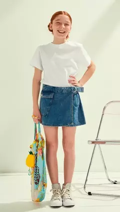 short pollera nini en internet