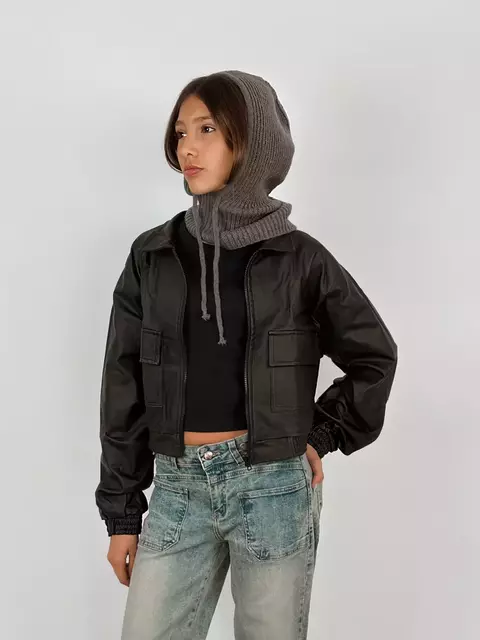 campera con bolsillo