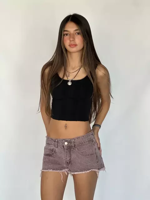 short violeta rigido - comprar online