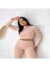 Conjunto Feminino Canelado 3D – Calça Slim + Cropped de Manga Longa na internet