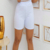 Shorts Feminino Com Cós Alto - Trazendo Modas