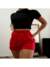 Shorts Feminino Com Cós Alto - loja online